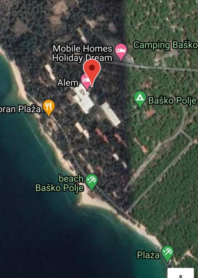Oaza Mira Mobile Houses - Camp Basko Polje #Bestoffer Baška Voda المظهر الخارجي الصورة